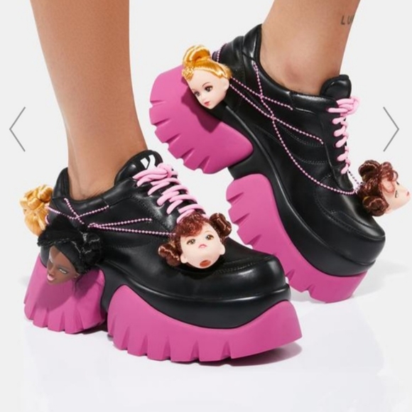 Dolls Kill Shoes - ISO Dollskill Koi footwear Demon Dollskill sneakers